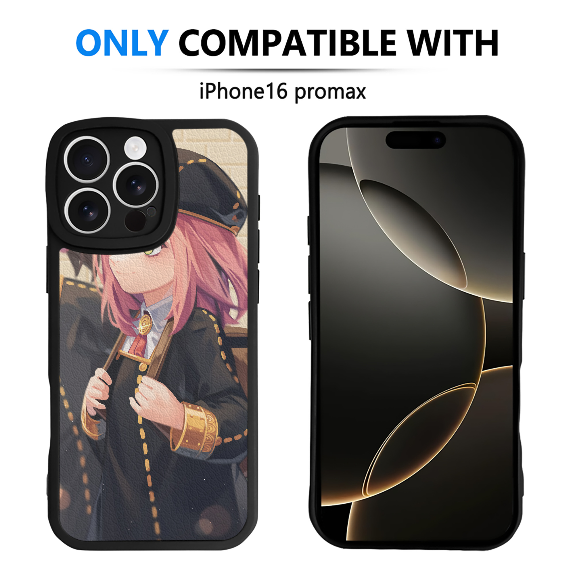 （画像用） SPY×FAMILY间谍家家酒 【iPhone 16シリーズ対応】シリコンスマホケース（レザー調） 材質：シリコン